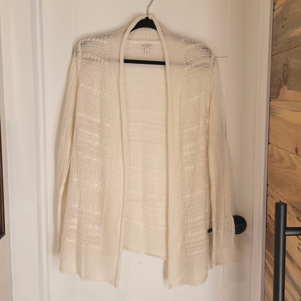 Soft Knitted Cream Cardigan